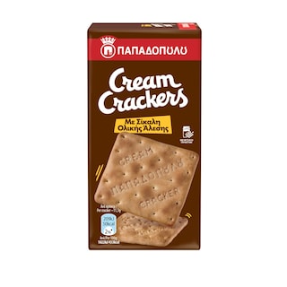 CREAM CRACKERS | Κράκερς Σίκαλης 175g