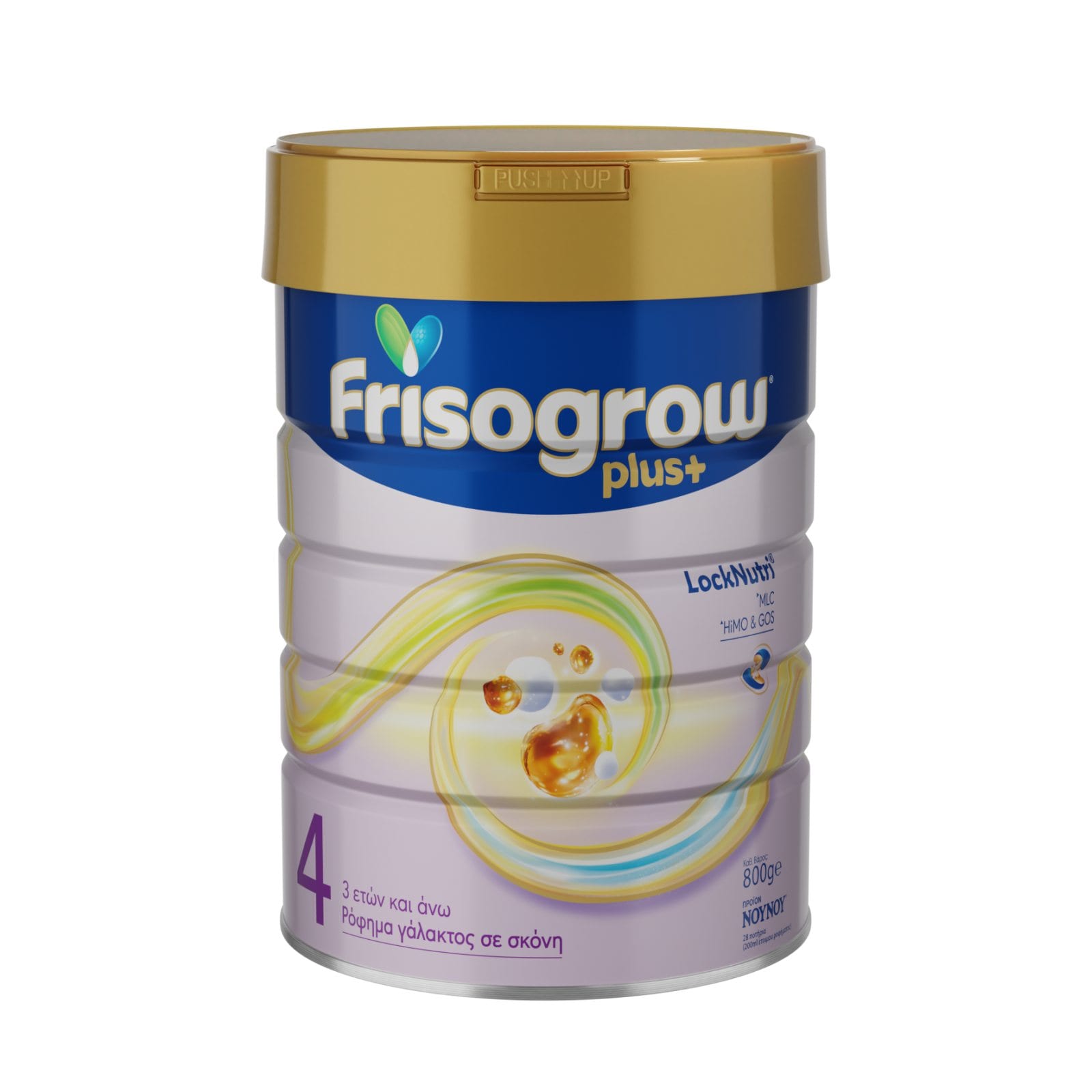 FRISOGROW Ρόφημα Γάλακτος Plus+ Σκόνη Παιδιά 3-5 Ετών 800g