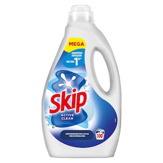 SKIP | Yγρό Πλυντηρίου Ρούχων Active Clean 100 Μεζούρες