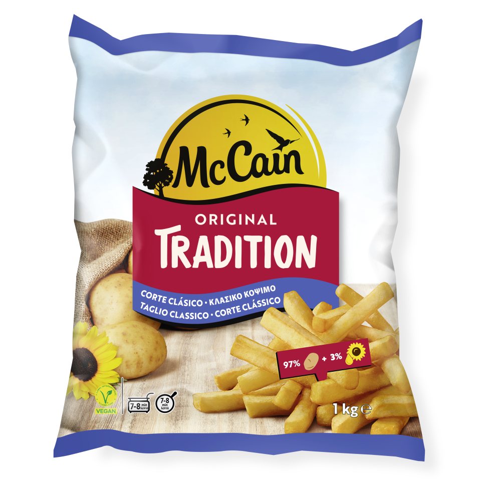 McCAIN Πατάτες Tradition Κλασικές Κατεψυγμένες