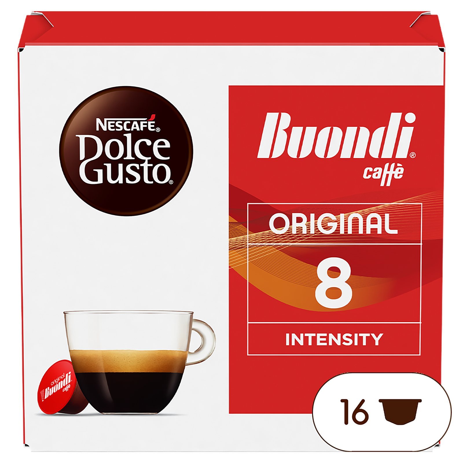 NESCAFE Κάψουλες Καφέ Dolce Gusto Buondi 99.2g
