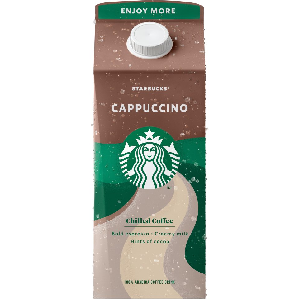 STARBUCKS Ρόφημα Καφέ Cappuccino 750ml