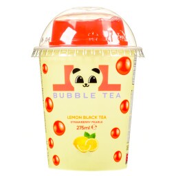 - | Bubble Tea Lemon Black Tea Strawberry 275ml