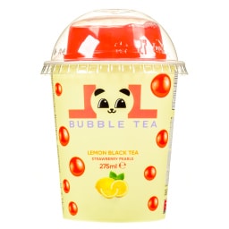 - | Bubble Tea Lemon Black Tea Strawberry 275ml