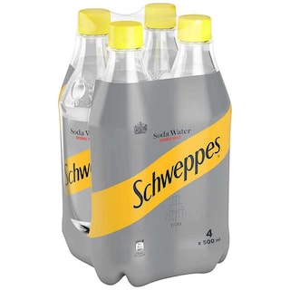 SCHWEPPES | Σόδα Φιάλη 4x500ml