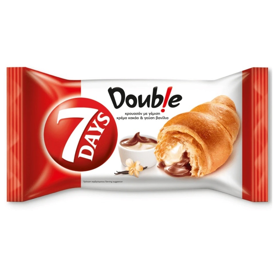 Κρουασάν Double Κακάο Βανίλια 70g