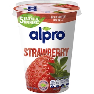 ALPRO | Φυτικό Επιδόρπιο Σόγιας Φράουλα 500g