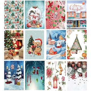 - | GIFT BAGS XMAS MEDIUM 1PCS