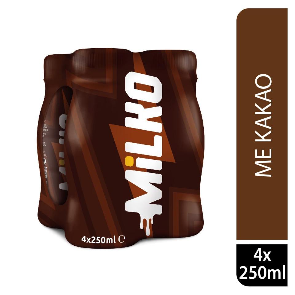 MILKO Γάλα Σοκολατούχο 4x250ml
