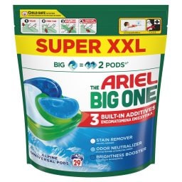 ARIEL | Kάψουλες Πλυντηρίου Ρούχων Allin1 Pods The Big One Alpine 29 Τεμάχια