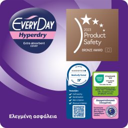 EVERY DAY | Sanitary Pads Hyperdry Extra Long Ultra Plus 18 Pieces