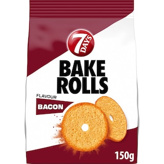 7DAYS | Bake Rolls Μπέικον 150g