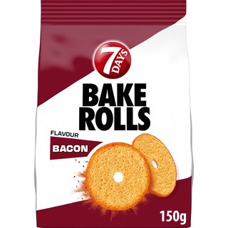 7DAYS | Bake Rolls Μπέικον 150g
