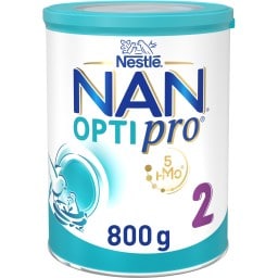 NAN | Γάλα Βρεφικό Σκόνη Optipro Νο2 6+ Μηνών 800gr