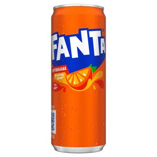 FANTA | ΑΝΑΨΥΚΤΙΚΟ ΠΟΡΤΟΚΑΛΙ ΚΟΚΚΙΝΟ ΜΕ ΑΝΘΡΑΚΙΚΟ ΚΟΥΤΙ 330 ML
