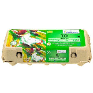 ΒΛΑΧΑΚΗΣ | Αυγά Βιολογικά Medium 10 Τεμάχια