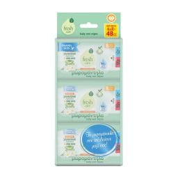 FRESH CARE | Μωρομάντηλα Αλόη Travel Size 6x8 Τεμάχια