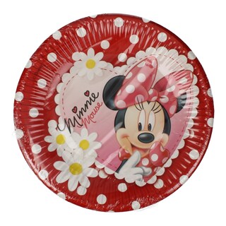 - | PLATES DISNEY MINNIE & DAISIES 10PCS