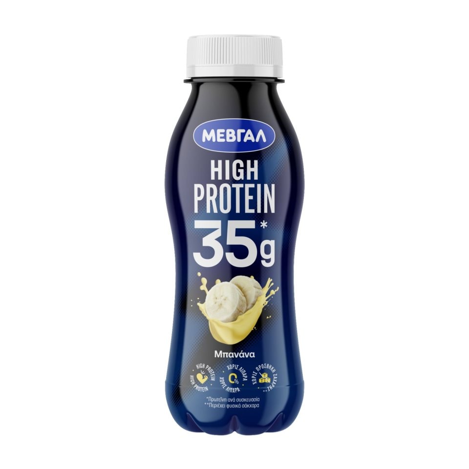 ΜΕΒΓΑΛ Ρόφημα High Protein Μπανάνα 330ml