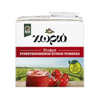 ΧΩΡΙΟ | Χυμός Τομάτας Ελαφρά Συμπυκνωμένος 500g