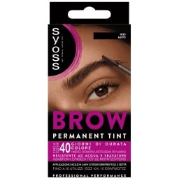 SYOSS | Βαφή Φρυδιών Brow Tint Μαύρο 1 Τεμάχιο