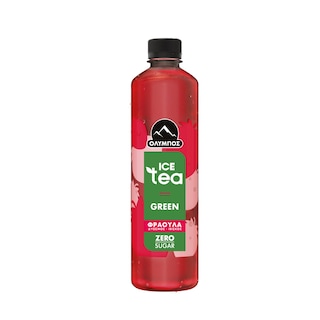 ΟΛΥΜΠΟΣ | Ice Tea Πράσινο Τσάι Zero Φράουλα 500ml