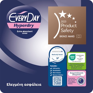 EVERY DAY | Σερβιέτες Ultra Plus Hyperdry Economy Super 18 Τεμάχια