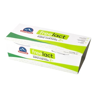 ΟΛΥΜΠΟΣ | Yogurt Strained 2% Freelact 2x170g