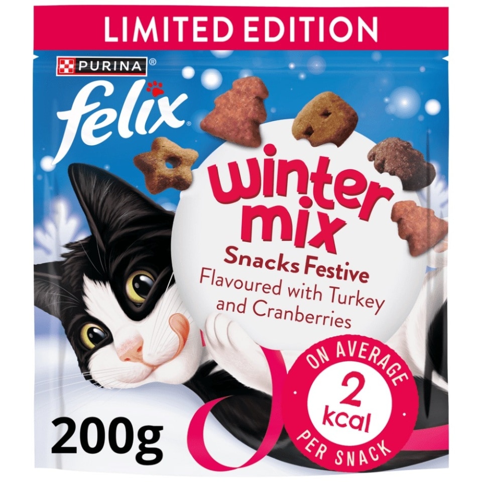 FELIX Γατοτροφή Winter Mix 200g