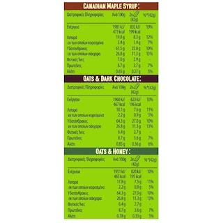 NATURE VALLEY | Μπάρες Δημητριακών Crunchy Variety Pack 5x42g