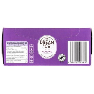 DREAM & CO | Παγωτό Ξυλάκι Αμύγδαλο Σοκολάτα 6x84g