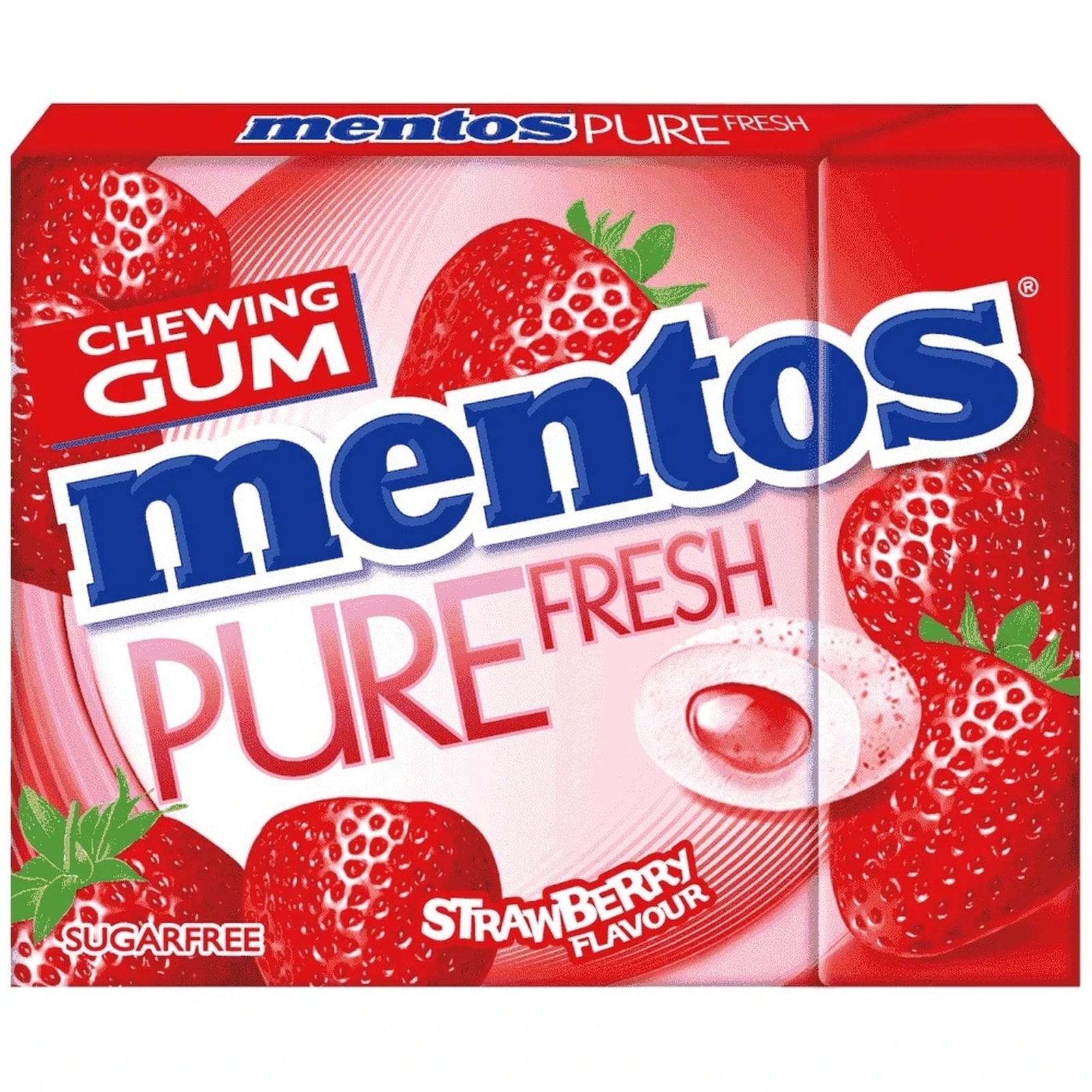 MENTOS Τσίχλες Pure Fresh Φράουλα 30g