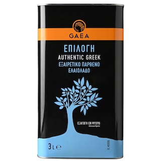 GAEA | Ελαιόλαδο Επιλογή Εξαιρετικά Παρθένο 3lt
