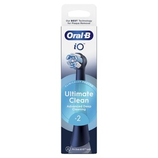 ORAL B | Ανταλλακτικές Κεφαλές iO Ultimate Clean Black 2 Τεμάχια