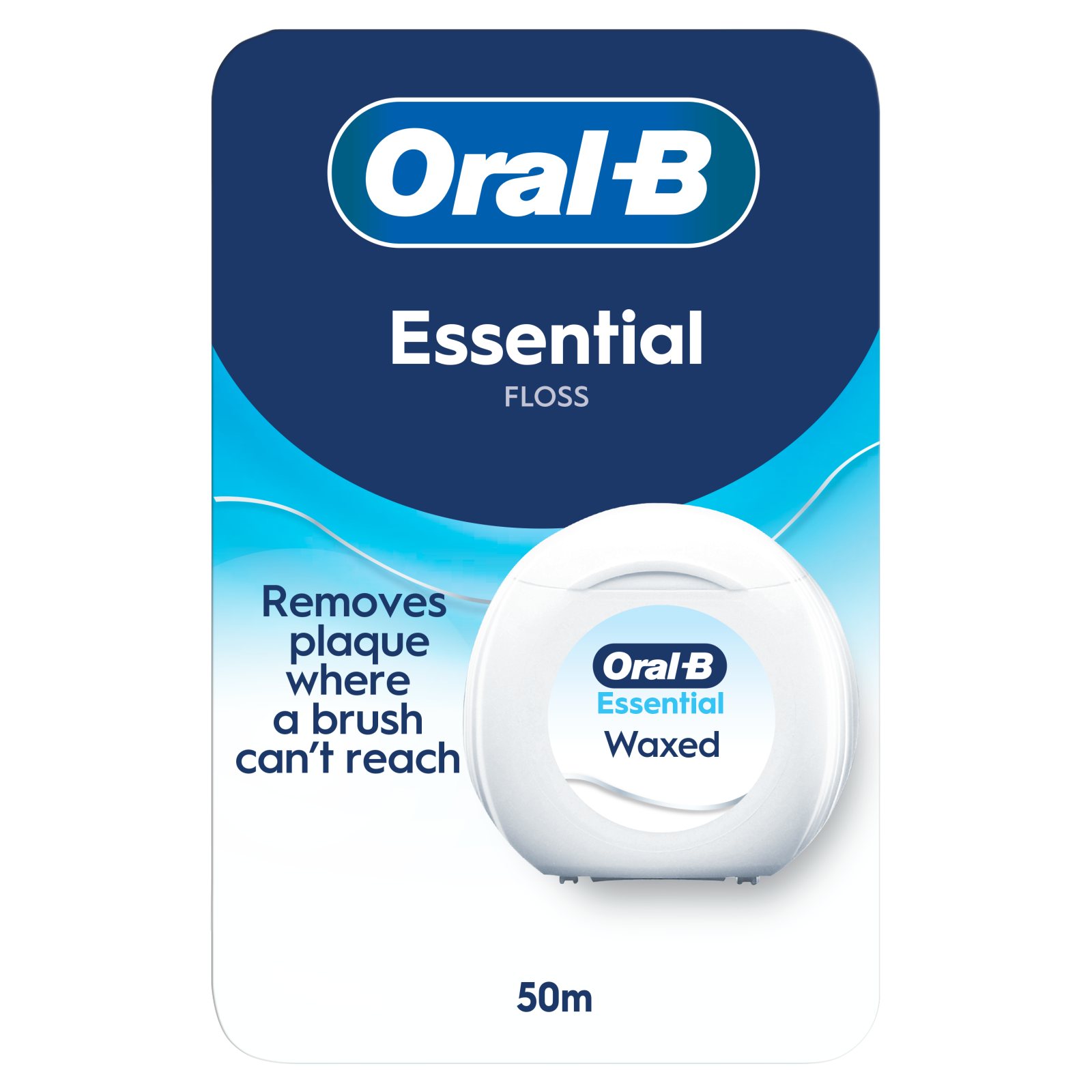 Οδοντικό Νήμα Essential Floss Κηρωμένο 1 Τεμάχιο