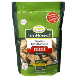 ΜΑΝΝΑ | Παξιμάδια Κριθαρένια Μίνι 220g