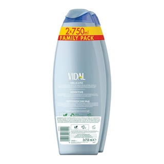 VIDAL | Αφρόλουτρο Talc 2x750ml