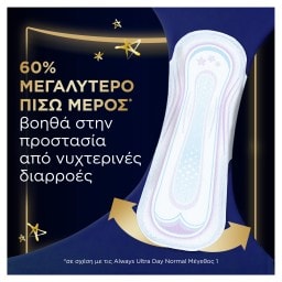 ALWAYS | Σερβιέτες Ultra Secure Night 6 Τεμάχια