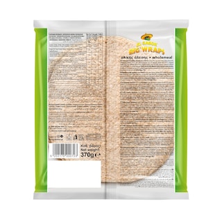 EL SABOR | Πίτες Tortillas Ολικής Άλεσης 6 Τεμάχια 370g