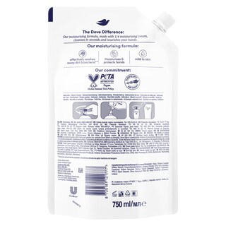 DOVE | Υγρό Κρεμοσάπουνο Original Ανταλλακτικό 750ml
