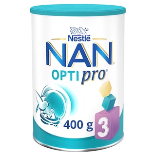 NAN | Γάλα Νηπιακό Σκόνη Optipro Νο3 1+ Ετών 400gr