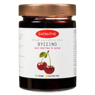 ΣΑΡΑΝΤΗΣ | Sweet Preserve Sour Cherry 453g