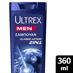 ULTREX | SHAMPOO CLASSIC 2IN1 360 ML