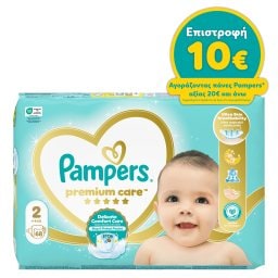 PAMPERS | Πάνες Μωρού Premium Care Νο2 68 Τεμάχια
