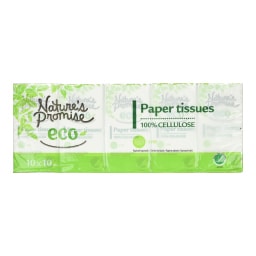 NATURE'S PROMISE | Χαρτομάντηλα 3 Φύλλα 10x20.5g
