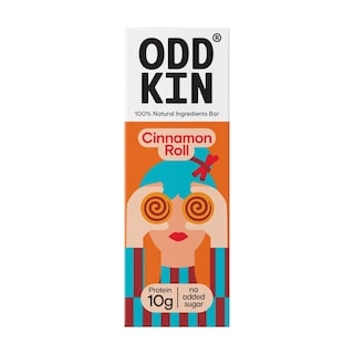 ODDKIN | Μπάρα Χουρμά Πρωτεΐνης Cinnamon Roll 50g