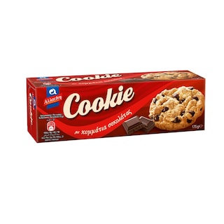 ΑΛΛΑΤΙΝΗ | COOKIES | Μπισκότα Cookie Κομμάτια Σοκολάτας 175g