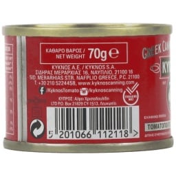 ΚΥΚΝΟΣ | ΤΟΜΑΤΟΠΟΛΤΟΣ ΔΙΠΛΗΣ ΣΥΜΠΥΚΝΩΣΗΣ 28% 70 GR