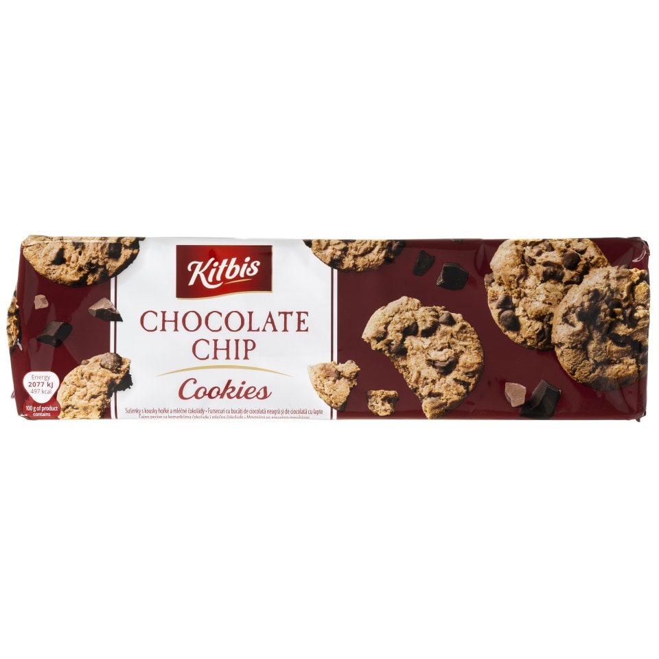 KITBIS Μπισκότα Cookies Σοκολάτα 225g