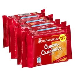 CREAM CRACKERS | Crackers Wheat 5x43g